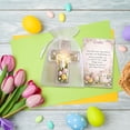 thumbnail image 5 of ChromaMuse Easter Pocket, Easter Bunny Hugs with Prayer Card Basket Stuffers Easter Gifts for Coworkers Friends Daughter Son New Beginnings & Stocking Fillers, 5 of 9