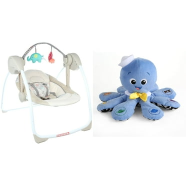 Comfort & Harmony?Portable Swing - Cozy Kingdom? with BONUS Octoplush Toy