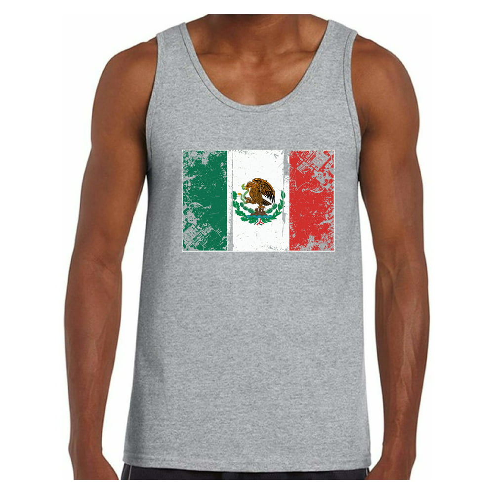 Awkward Styles - Awkward Styles Mexico Flag Tank Top for Men Mexican ...