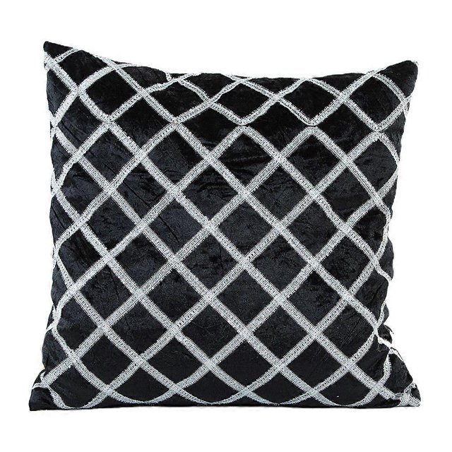 45x45cm Fashion Simple Stripe Throw Pillow for Case Bedroom Sofa Cushion Cover D Red