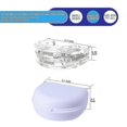 thumbnail image 5 of Anti-snore Mouthguard, Adjustable Anti-snoring Mouthpiece, Night Time Teeth Mouthguard Bruxism Sleeping Bite Guard, 5 of 5