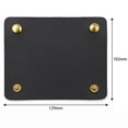 thumbnail image 4 of Handbag Grip Sleeve Cover, Shoulder Strap Cover, with Clasp, Bag Handle Grip Sleeve Handle Protector Cover for Wallet Travel Bag Purse Black, 4 of 10