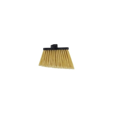 

Carlisle 3686700 Duo-Sweep Medium Duty Flagged Angle Broom Head Polypropylene Bristle 8 Overall Length x 12 Width