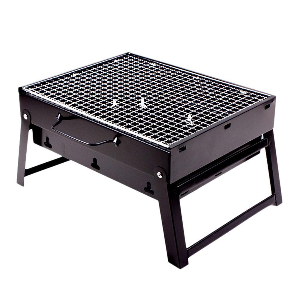 AIDM Mini Household Charcoal Barbecue Grill Outdoor Bbq Folding