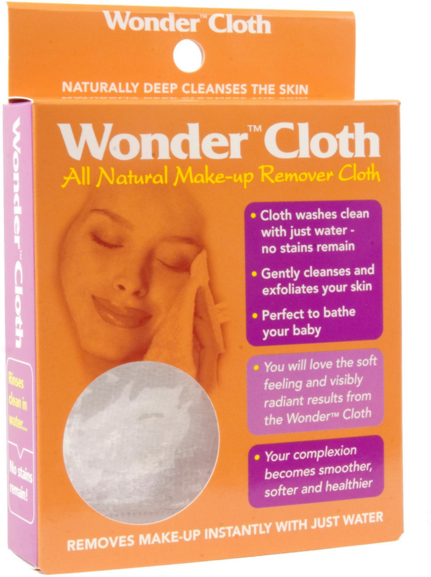 Wonder Wedge Cloth Make-Up Remover 1 ea (Pack of 2)