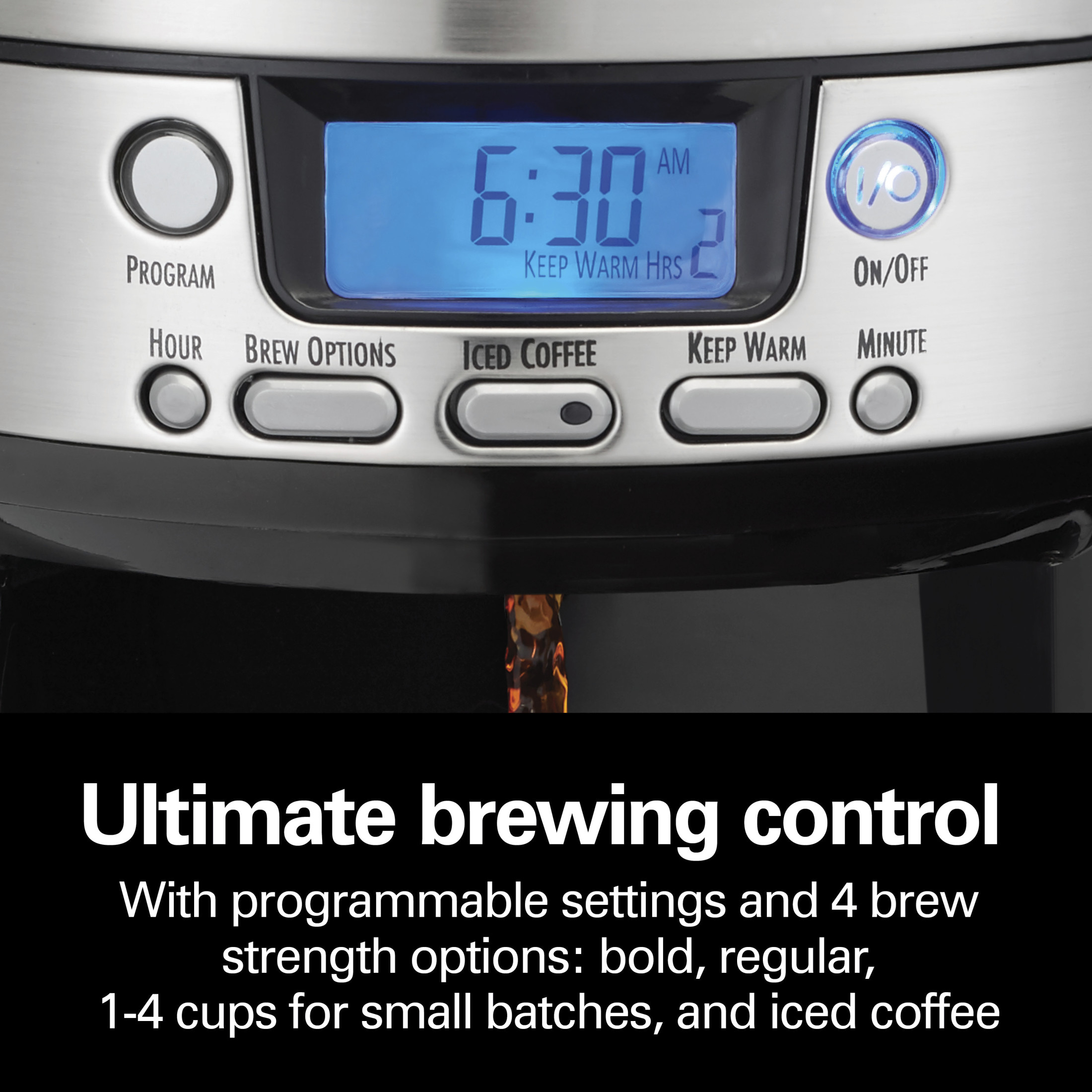 Hamilton Beach 12-Cup Programmable Coffee Maker, BrewStation photo 7