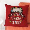 thumbnail image 2 of Christmas Pillow Covers 20 x 20 Inch Christmas Vacation Throw Pillows Winter Pillowcase Home Decor Living Room House Decorative Cushion Case for Sofa Couch, 2 of 6