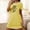 Yellow, variant on Sakmal Stretchy Womens Moomoo Nightgown Plus Size Blue Cloud-Like Moomoo Dress Graphic Short Short Sleeve Crew Neck Nightgowns S-2XL