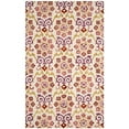 thumbnail image 6 of SAFAVIEH Suzani Selwyn Geometric Floral Wool Area Rug, Ivory/Rust, 5' x 8', 6 of 6