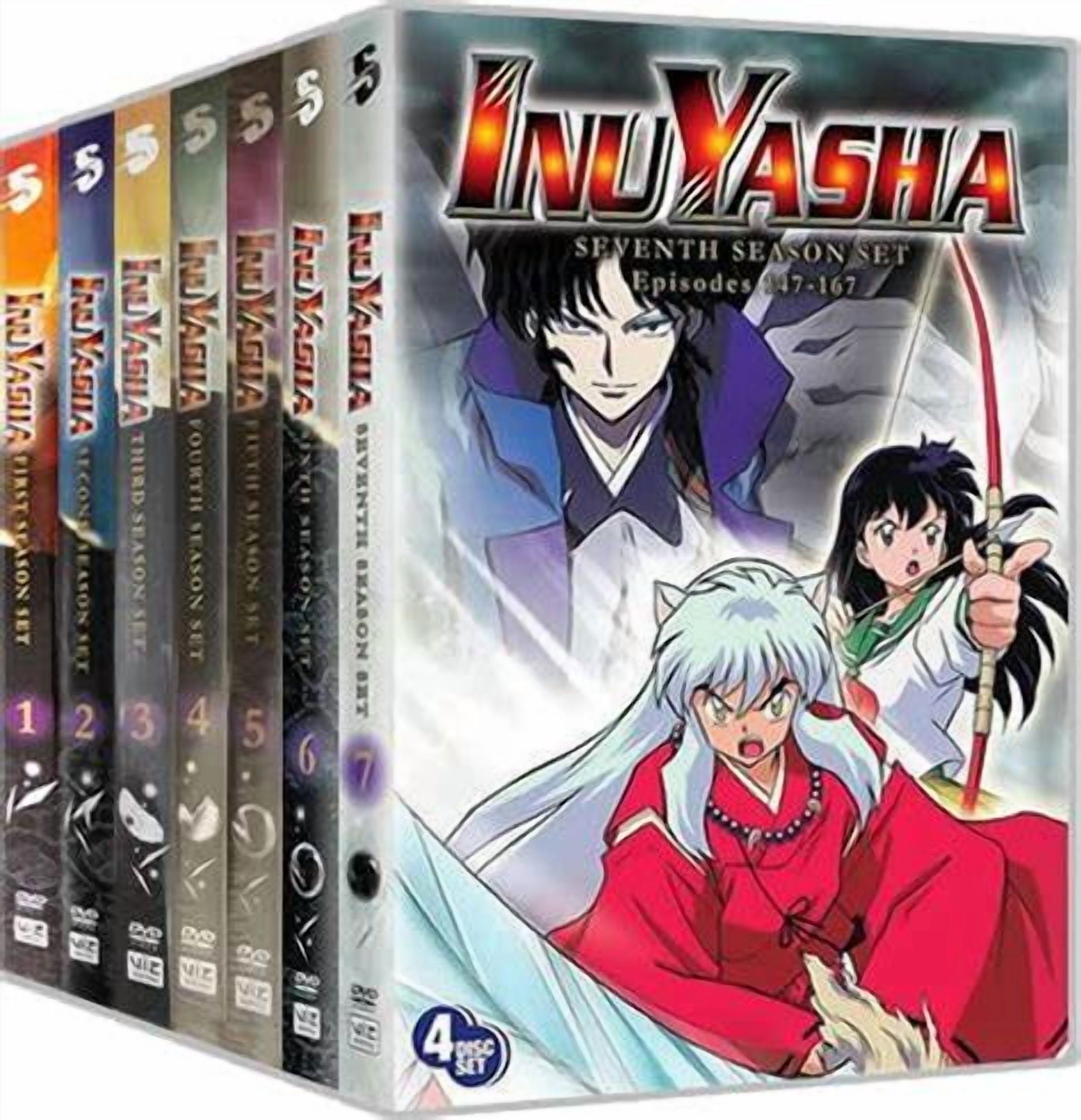 Inuyasha Complete Series Seasons 1-7 - English Anime DVD