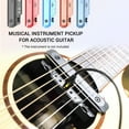 thumbnail image 4 of DOUBLE X0 Préampli de Guitare avec Trou de Son & Contrôle de Ton Accessoires d'Instrument de Musique pour Guitare Acoustique, 4 of 7
