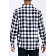 thumbnail image 3 of Flannel Shirts for Men, Long Sleeve Button Down Shirt Lightweight Plaid Brushed Casual, 3 of 4