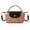 Brown, variant on Mini Straw Braided Handbag for Women Vegan Leather Lightweight Crossbody Bag Fashion Handle Beach Shoulder Purse