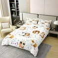 thumbnail image 3 of Yibo Romance White Quote for Lover Couple Valentine Day Duvet Cover - Premium Polyester Duvet Cover with Zipper Closure, 3 Piece Set, Includes 1 Duvet Cover and 2 Pillow Cases, No Comforter, 3 of 7
