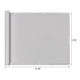 thumbnail image 2 of Resistant Waterproof Garden Shade Net Grey Privacy Screen Polyester UV  Net Widely  Easy Installation Beautiful Privacy Screen, 2 of 20