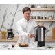 thumbnail image 3 of Urna de Café MasterChef by Hukën, capacidad 45 Tazas Acero Inoxidable con Ventanilla Indicadora de Nivel de Agua, 1000W de Potencia para Rápido Calentamiento, modelo MK-, 3 of 9