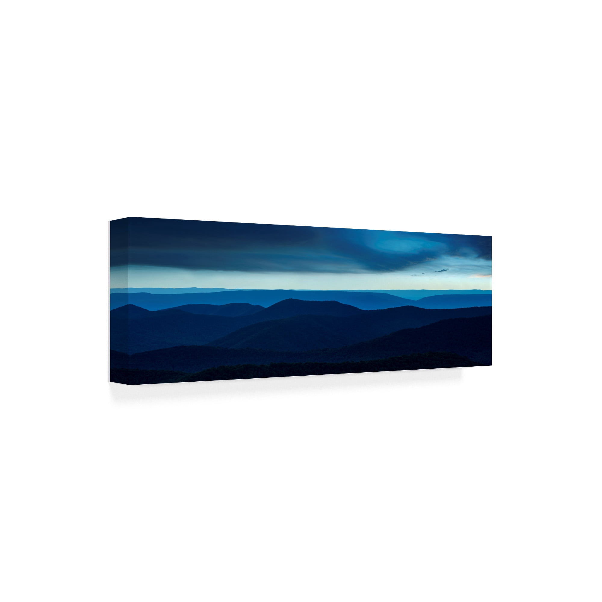 Trademark Fine Art 'Misty Mountains VI' Canvas Art by James McLoughlin