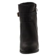 thumbnail image 4 of Top Moda DEMO-6 Women's Buckle Chunky Stacked Heel Ankle Booties, 4 of 4