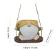thumbnail image 5 of Maceta Oscilante Creativa Resina para Plantas Interior Y Exterior () Amarillo, 5 of 8