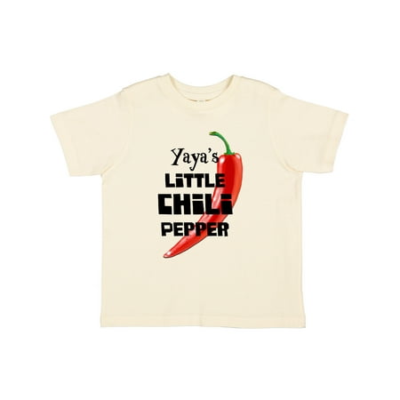 

Inktastic Yaya s Little Chili Pepper Gift Toddler Boy or Toddler Girl T-Shirt