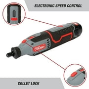Hyper Tough 12V Max Cordless Rotary Tool with 40-Piece Accessory Kit