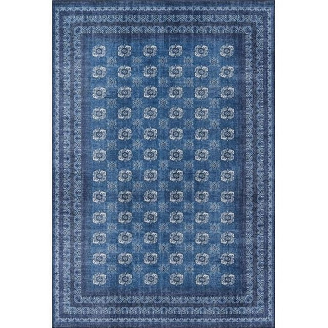 Momeni AFSHAAFS26BLU3050 3 x 5 ft. Afsha26 Rectangle Rug - Blue