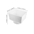 thumbnail image 2 of SEWCHICS Gutter Downspout Connector 1Pcs PVC Gutter Adapter White, 2 of 8