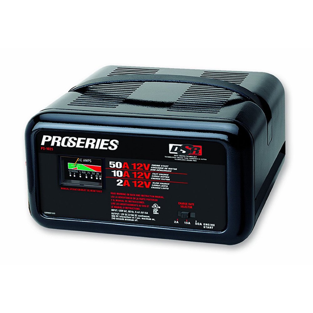 Schumacher PS1025 ProSeries 2/10/50 Amplifier, 12 Volt, Battery Charger