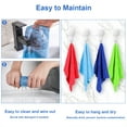 thumbnail image 4 of OVWO 12Pcs Premium Microfiber Cleaning Cloth for Household Cleaning, 12" x 12", 4 of 7