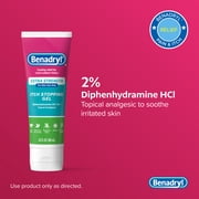 Benadryl Itch Relief Gel, Extra Strength, Soothing Relief, Scrapes, Insect Bites, 3.5 fl oz