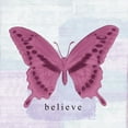 thumbnail image 2 of Greene, Taylor 15x15 White Modern Wood Framed Museum Art Print Titled - Mulberry Butterfly Belive, 2 of 4