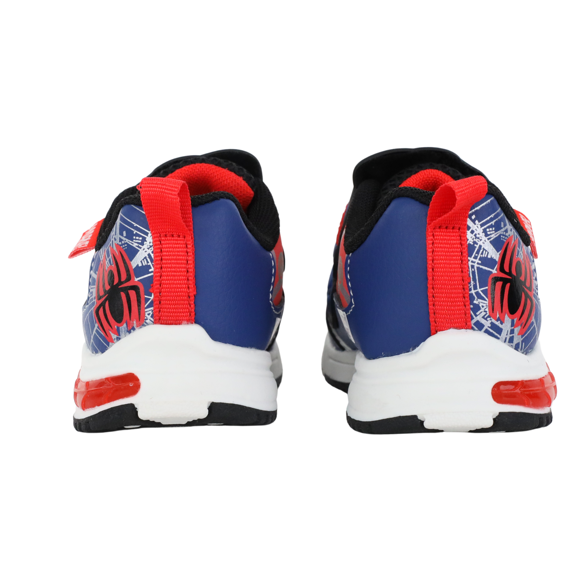 Ground Up Spiderman Light-Up Toddler Sneakers, Blue/Red photo 6
