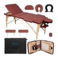 thumbnail image 1 of Cama de Masaje Onof  CM-CUAD Cuadrada con Maletin / Vino, 1 of 4