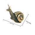 thumbnail image 2 of unbranded Decorativa Caracol De Latón Con Acabado Para Oficina Y Casa, 2 of 8