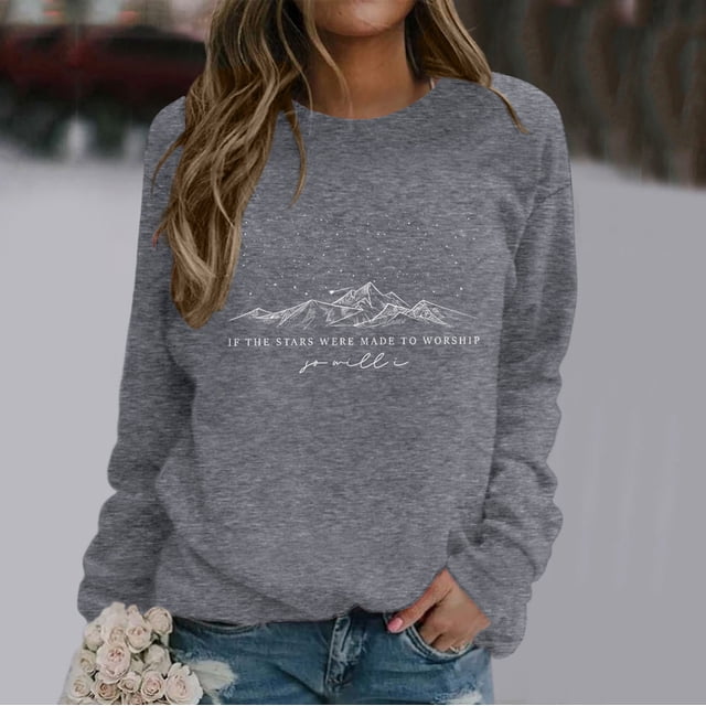Mode Femme Mignon Décontracté Imprimé Col Rond Sans Capuche Veste à Manches Longues avec Capuche Chandail en Molleton Jogging Femmes Filles Vestes d'Échauffement Softball Jogging Survêtements Femmes Capuche Courte Grande Taille