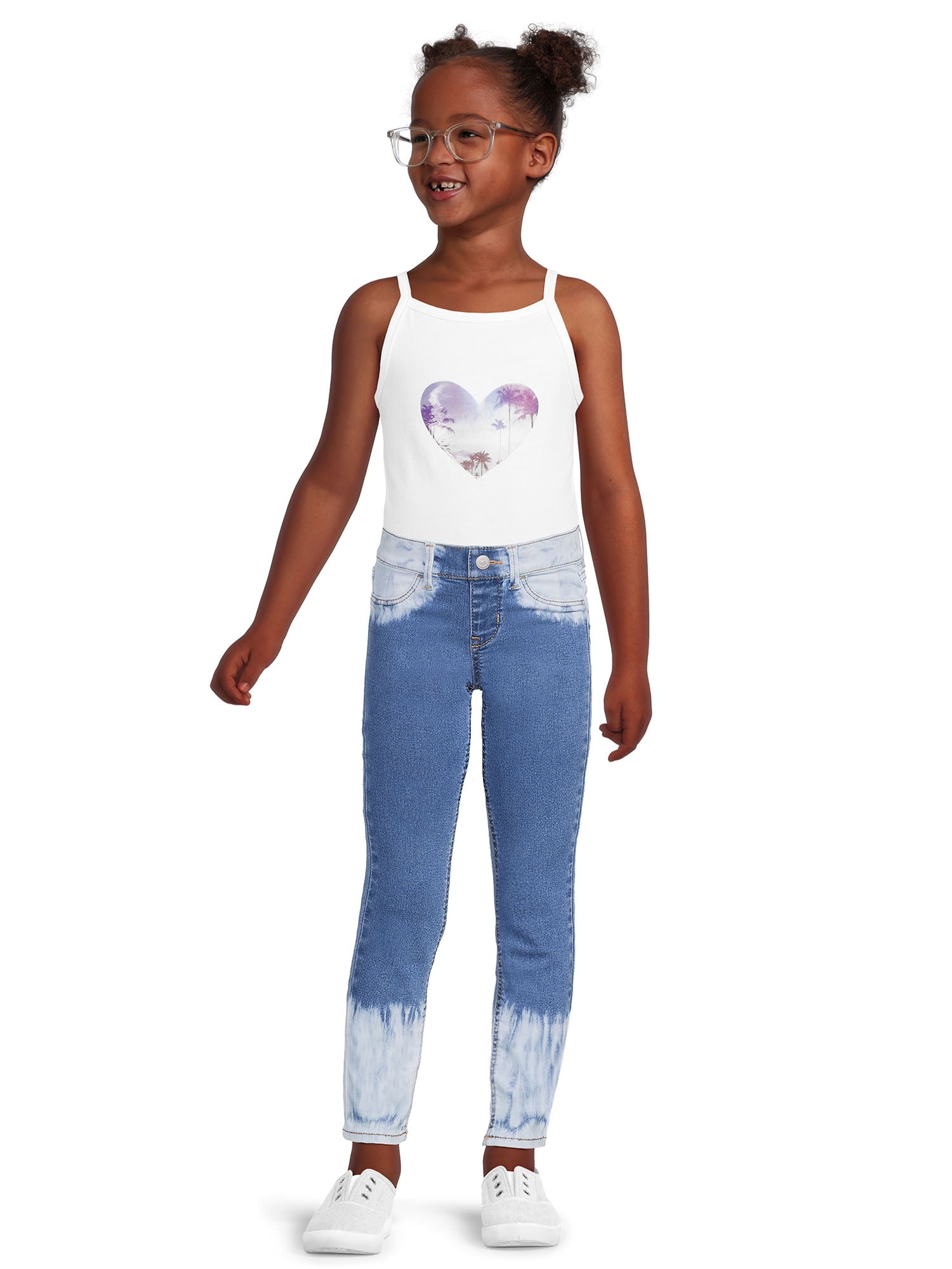 Fashion Look Featuring Wonder Nation Girls' Shorts and Children's Place  Girls' Jeans by saltylashes - ShopStyle