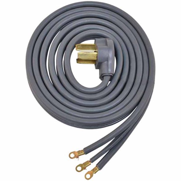 EzFlo 61244 10' 3Prong Range Cord 50 Amp