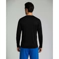 thumbnail image 6 of Real Essentials 4 Pack: Men's Dry-Fit UV Moisture Wicking UPF 50+ SPF Sun Protective Fishing Hiking Active Long Sleeve Shirt, 6 of 6