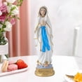 thumbnail image 4 of Esquirla 1Pc Mary Statue Figure Catholic Resin Handmade Figurine Religious, 4 of 8