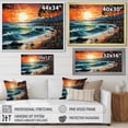 thumbnail image 4 of Designart "Seashore Snapshot Equatorial Mood X XIII" Nautical & Beach Canvas Art Print, 4 of 5