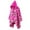 Hot Pink, variant on ZQUUVOU Women's Woven Knitted Hooded Cape Vintage Scarf Shawl Crochet Poncho Knitting Patterns Fall Winter Fashion Wram Accessories White