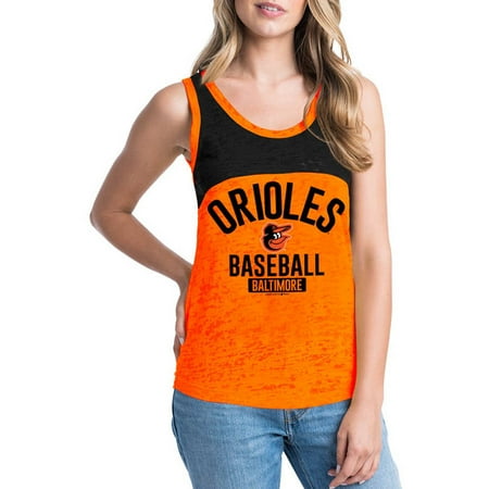- MLB Baltimore Orioles Women's Short Sleeve Team Color Graphic Tee