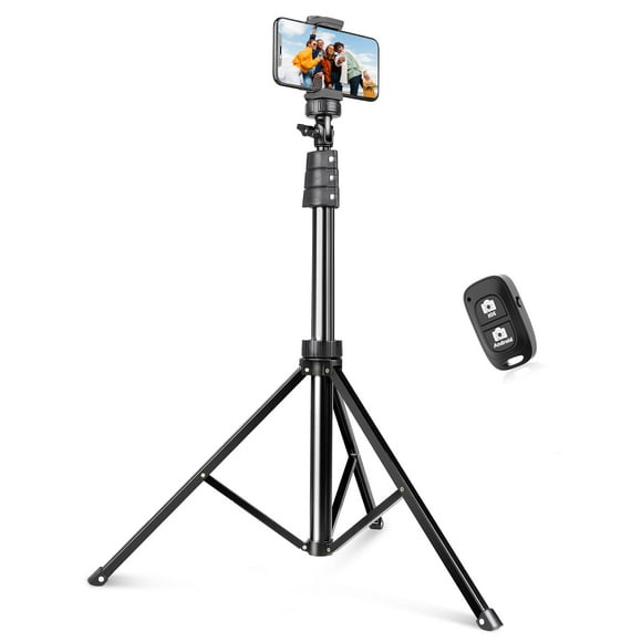 Trípode para teléfono SENSYNE 72, extensible, con mando a distancia para iPhone y Android