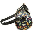 thumbnail image 3 of Everest Unisex Pattern 16-Inch Round Duffel Black, 3 of 3
