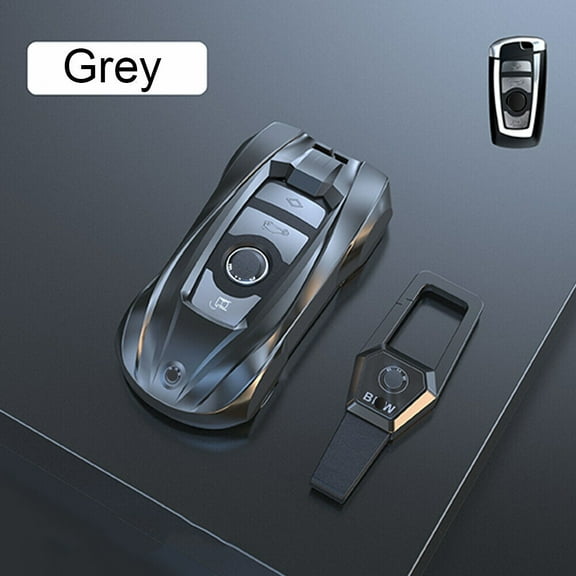 New Key Fob Shell KeyChain Metal Key Case Cover for BMW 1 2 3 4 5 6 7 Series
