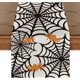 thumbnail image 2 of HUASHENG Halloween Table Runner Pumpkins Seasonal Kitchen Dining Table Home Outdoor Decorations (13'' X 72''), 2 of 5