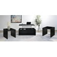 thumbnail image 2 of Knapp Ensemble de 3 Tables Basses à Plateau Relevable Noir, 2 of 18