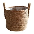 thumbnail image 1 of Cesta de flores Sunnimix Cesta de almacenamiento tejido 35cmx30cm, 1 of 8