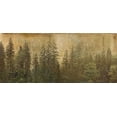 thumbnail image 2 of Pinto, Patricia 14x8 White Modern Wood Framed Museum Art Print Titled - Golden Forest, 2 of 4