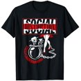 thumbnail image 1 of T-Shirt Officiel Distorsion Sociale Balle et Chaîne - comme sur L'Image - L, 1 of 4